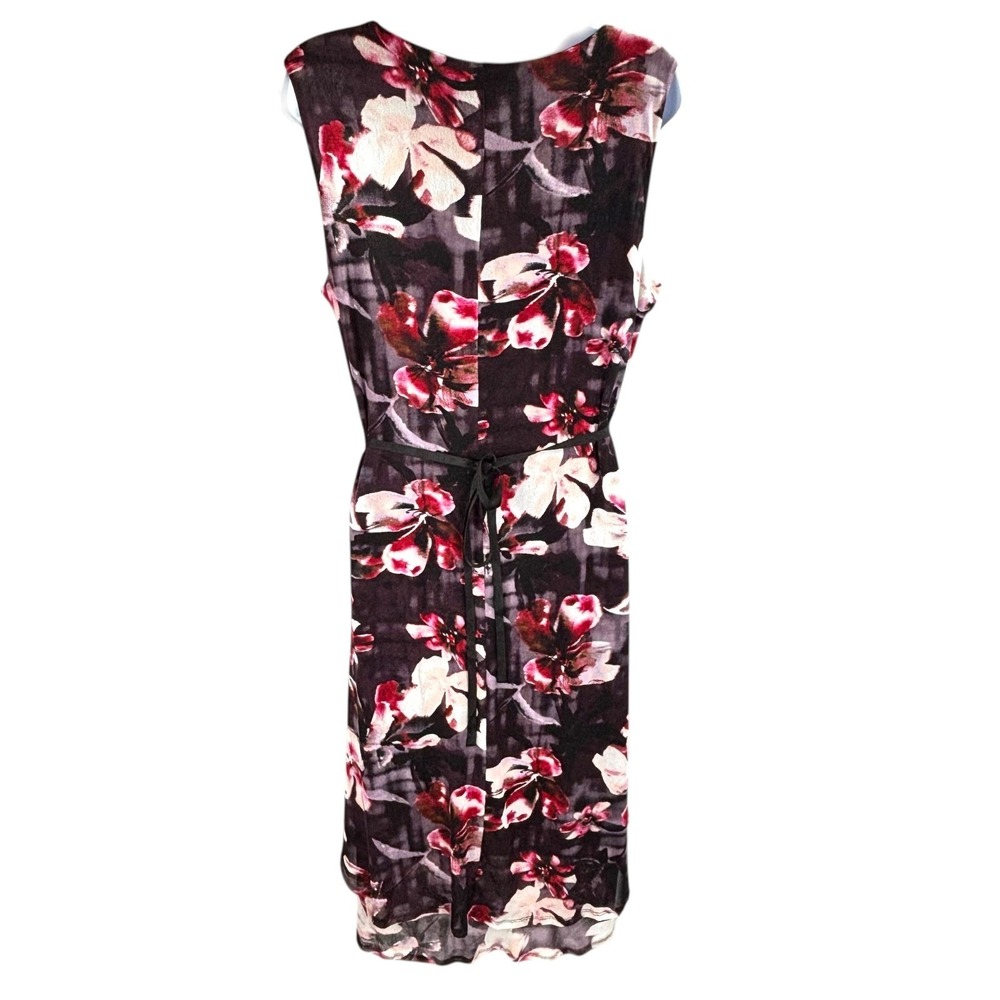 Simply Vera Wang Floral Mesh Dress Sz L Whimsigoth Dark Fairy Romantic Goth Boho